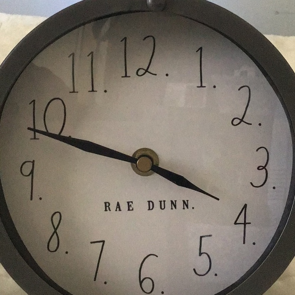 Rae Dunn clock